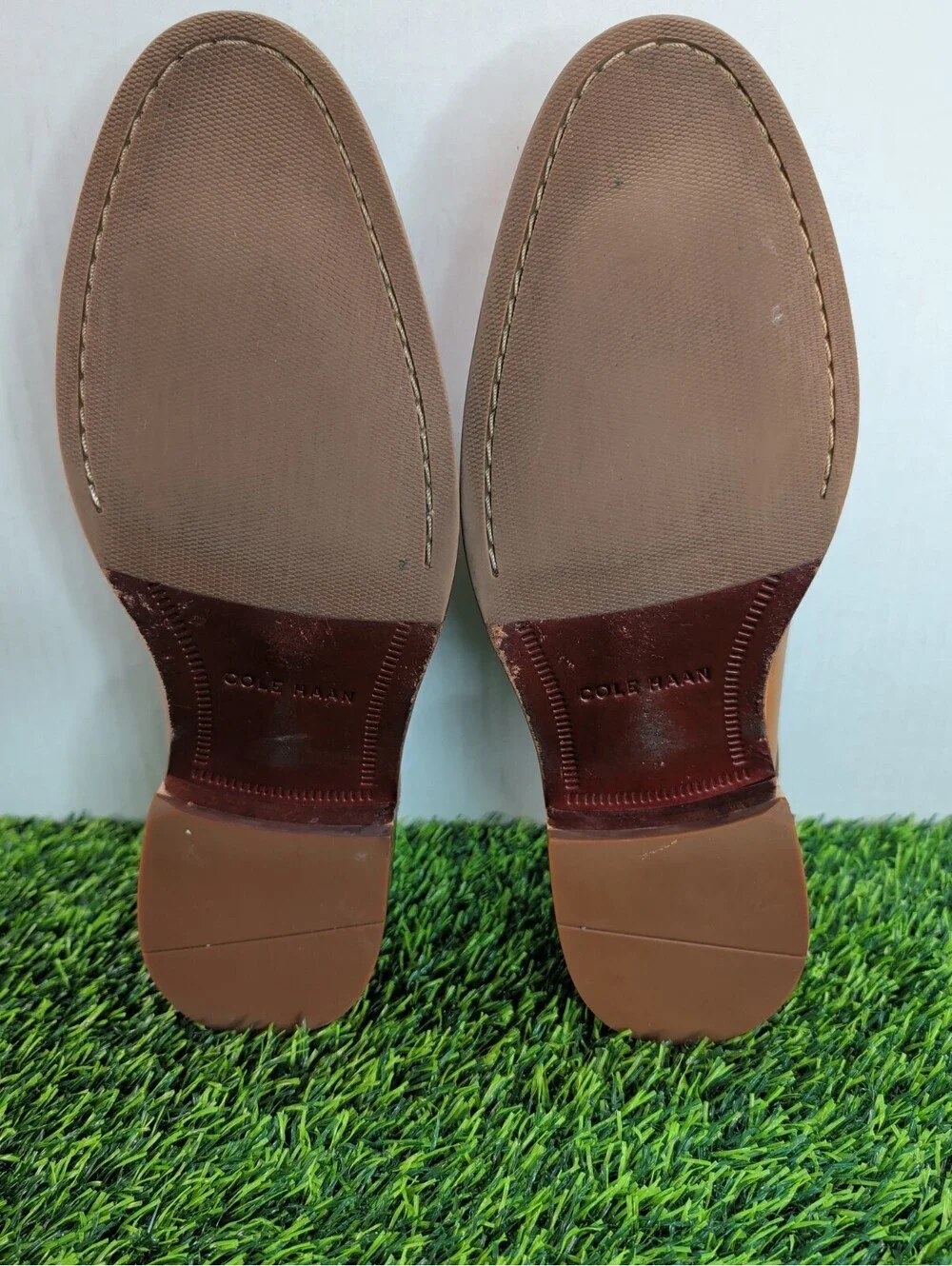 Cole Haan Men's Williams Plain Toe Leather Oxford Dress Shoes SZ 9M C12206 FB16